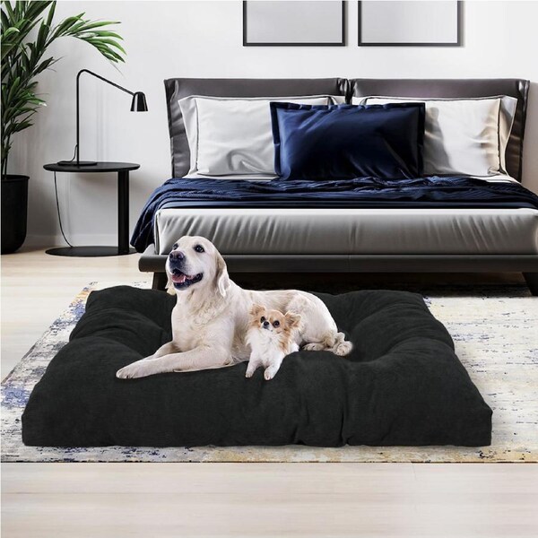 Pawz Pet Calming Bed Dog Cat Cushion Mattress Washable Mat Puppy Plush Large 133cm x 85cm x 15cm