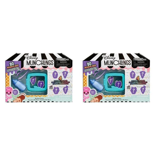 8pc Disney Munchlings Mini Munch Displays Figure S1W1 Kids/Children Toy 3y+