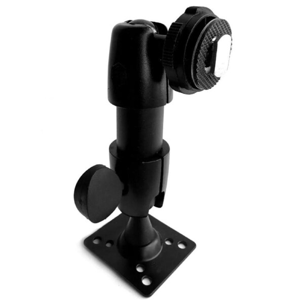 Elinz Heavy Duty Backup Monitor Mount Steel Base Plate for Trucks Buses Construction and Industrial Vehicles