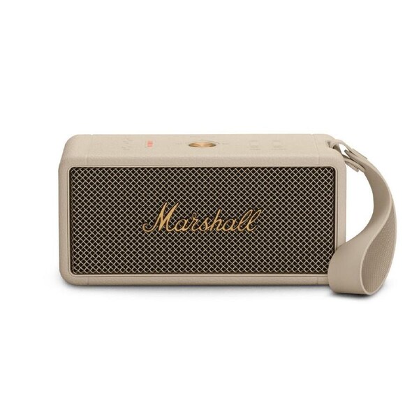 Marshall Middleton IP67 Portable Bluetooth Quickcharge Wireless Speaker - Cream