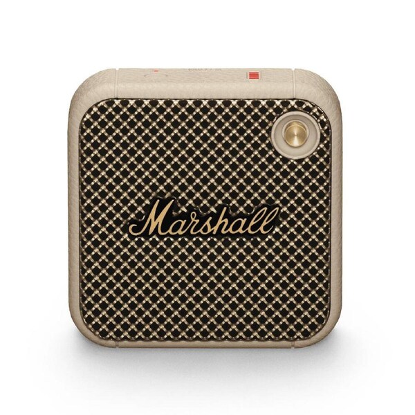 Marshall Willen IP67 Portable Pocket-Size Bluetooth Speaker w/Microphone - Cream