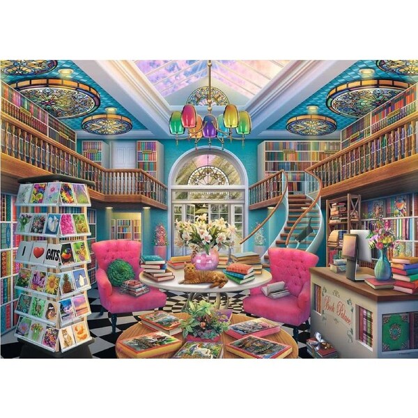 Ravensburger - The Book Palace Puzzle 1000pc