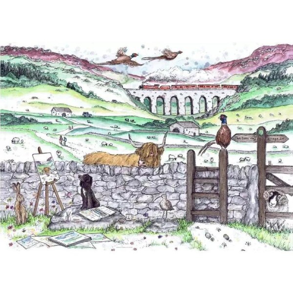 Ravensburger - Yorkshire Life Puzzle 1000pc