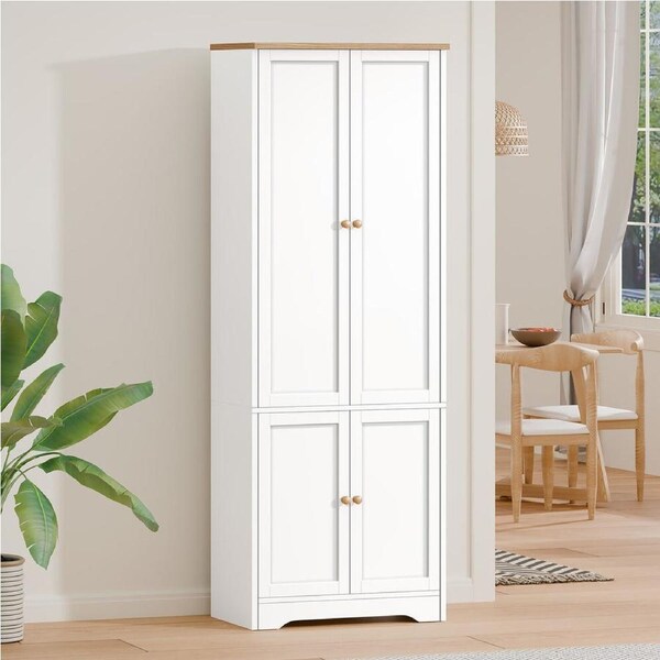 184cm ALFORDSON Buffet Sideboard Cupboard Storage Cabinet Hallway Doors White