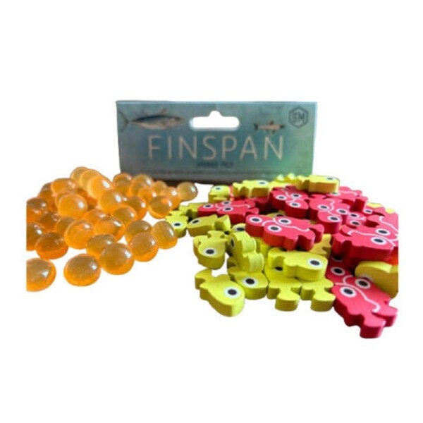 Finspan Upgrade Pack (Wooden Tokens & Squishy Eggs)