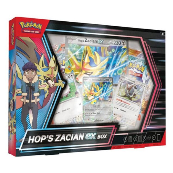 Hop's Zacian ex Box POKEMON TCG