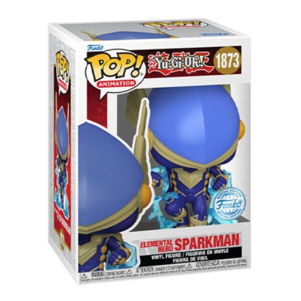 YuGiOh! Elemental Hero Sparkman Pop! Vinyl
