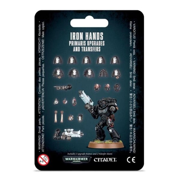 Warhammer 40k - Iron Hands - Primaris Upgrades & Transfers 2022 (Blister)