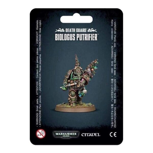 Warhammer 40k - Death Guard - Biologus Putrifier (Blister)
