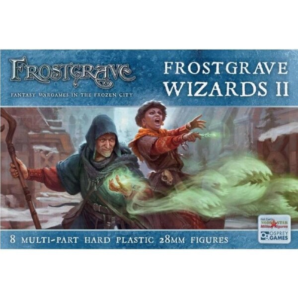 Frostgrave - Wizards II (8 Female Wizards) (Plastic)