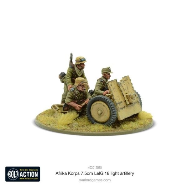 Bolt Action - German - German Heer - 75mm leIG 18 Light Artillery (Winter)