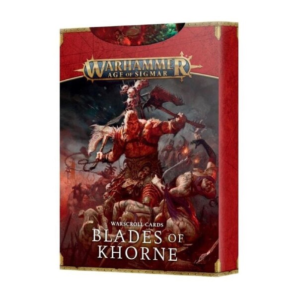 Age of Sigmar - Blades Of Khorne - Warscroll Cards