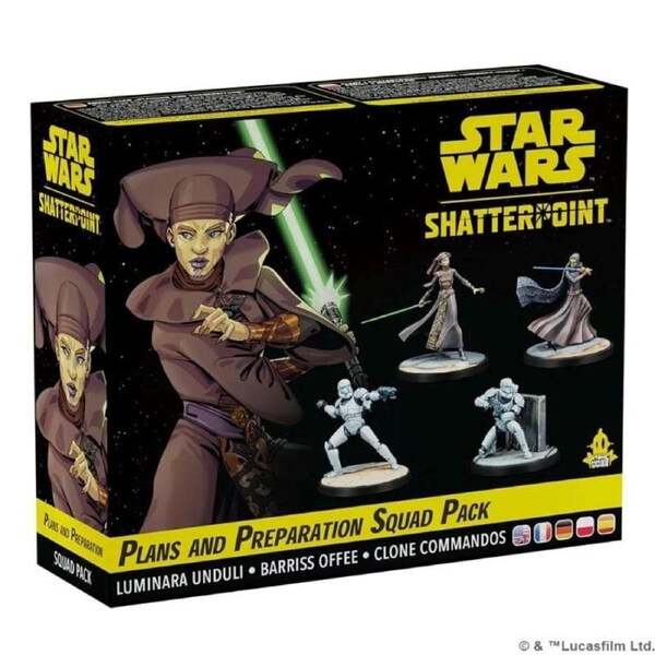Star Wars Shatterpoint - Plans and Preparation Squad Pack - Luminara Unduli