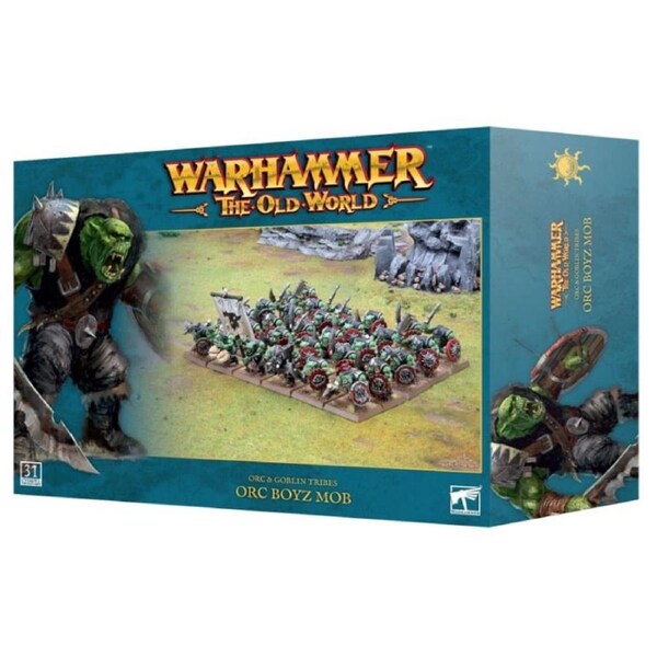 Warhammer - The Old World - Orc & Goblin Tribes - Orc Boyz Mob