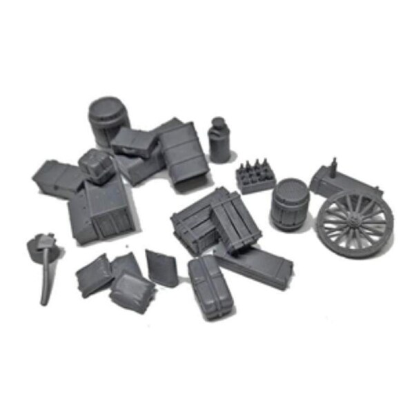 Dead Man's Hand - Street Scatter (2 Sprues) (Plastic)