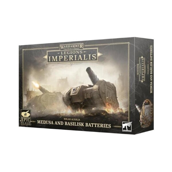 Legions Imperialis - Solar Auxilia - Medusa And Basilisk Batteries