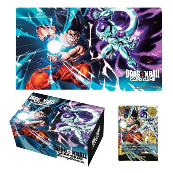 Dragon Ball Super Card Game: Fusion World Accessories Set 1 Son Goku Vs. Frieza