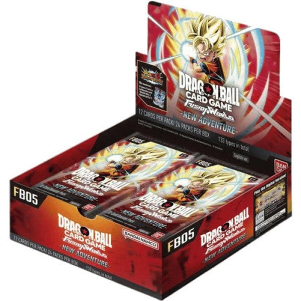 Dragon Ball Super Card Game: Fusion World New Adventure Booster Box FB05
