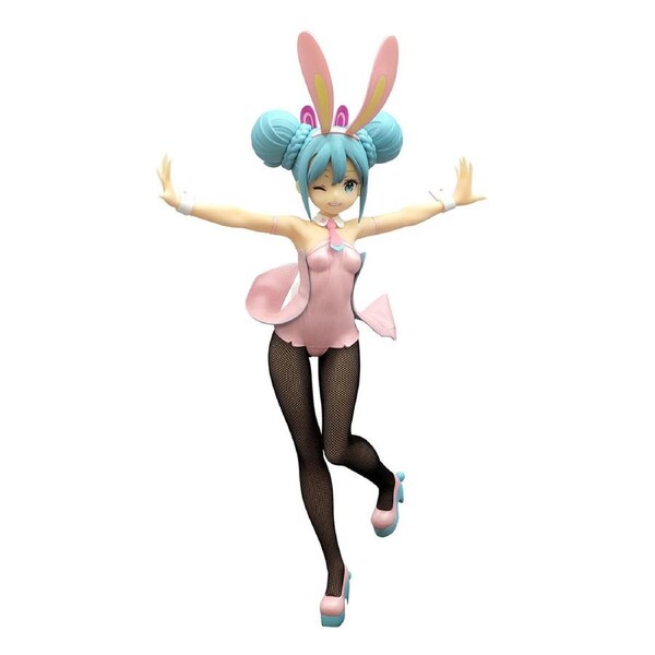 Hatsune Miku BiCute Bunnies Figure Wink Pearl Pink Color Version