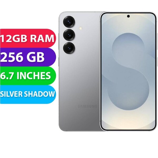 Samsung Galaxy S25+ Plus 5G (12GB RAM, 256GB, Silver Shadow) - BRAND NEW