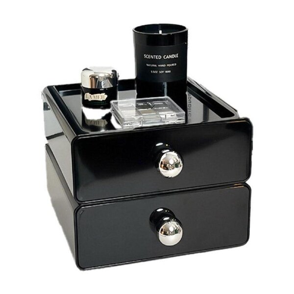 Multi-Layer Desktop Cosmetic Storage Box Office Drawer Organizer Rack Holder