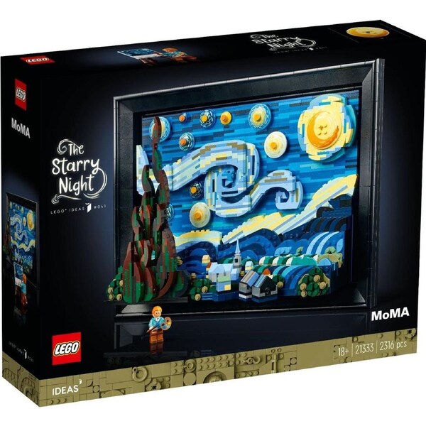 LEGO® 21333 Ideas Vincent van Gogh - The Starry Night