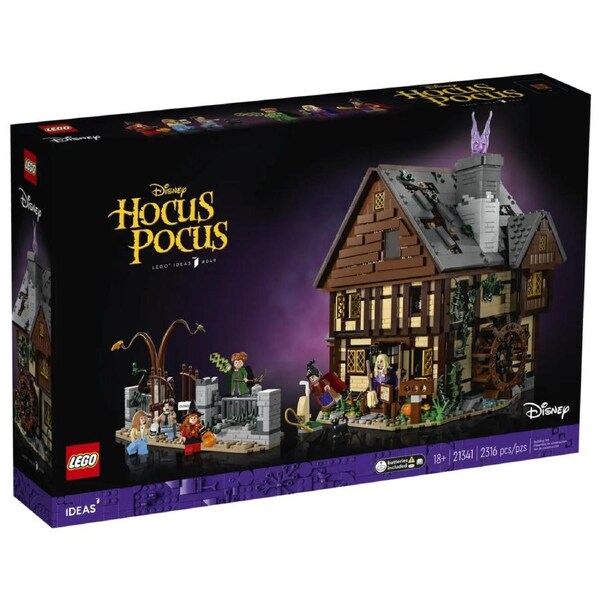 LEGO® 21341 Ideas Disney Hocus Pocus: The Sanderson Sisters’ Cottage