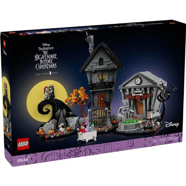 LEGO® 21351 Ideas Disney Tim Burton’s The Nightmare Before Christmas