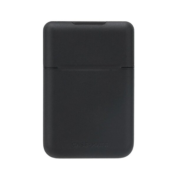 Case Mate Magnetic Leather Flip Wallet Case for MagSafe - Black [CM052294]