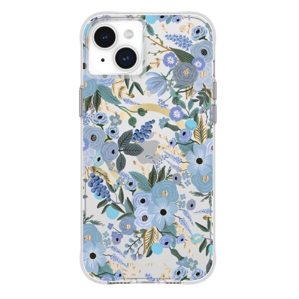 Case Mate Rifle Paper MagSafe Case for iPhone 15 Plus - Garden Party Blue [RP051516]