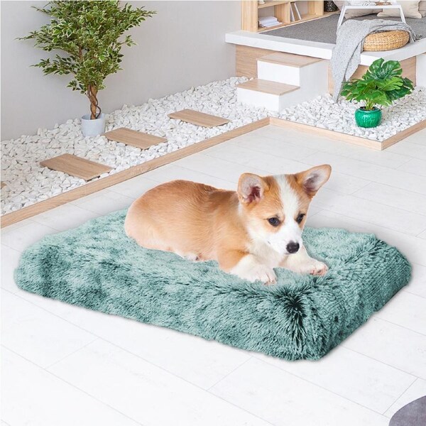 Pawz Pet Bed Orthopedic Calming Mat Cat Dog 11cm Memory Foam Washable Cover 78cm x 52cm x 11cm