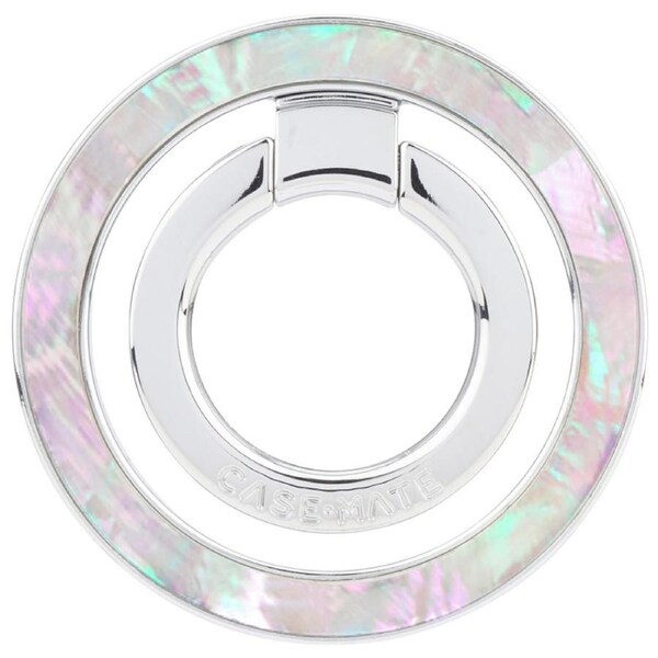 [CM051262] Case Mate Magnetic Ring Stand works with MagSafe - Mother of Pearl