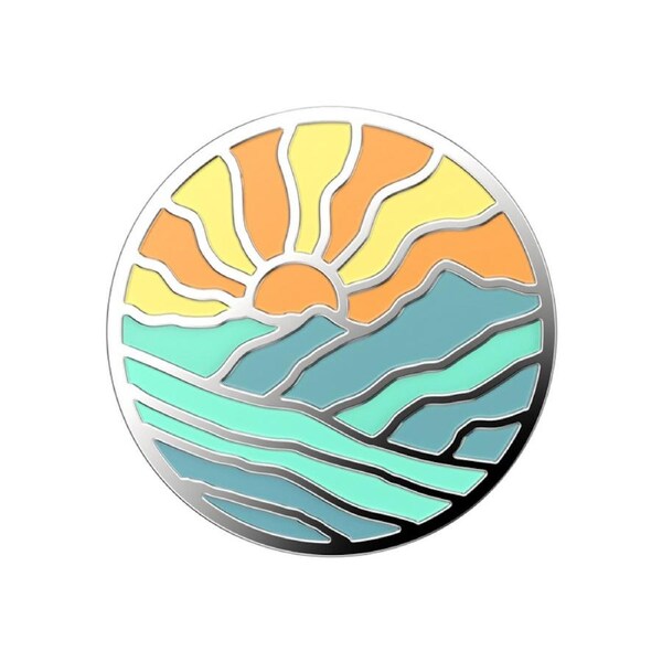 [806853] Popsockets PopGrip Universal Grip (Gen2) Holder - Enamel Mountain Rays