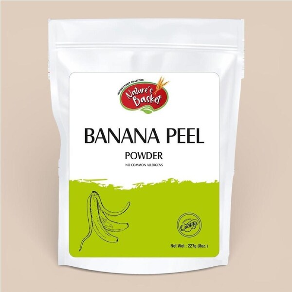 Nature's Basket Banana peel (Musa Acuminata) powder 227g