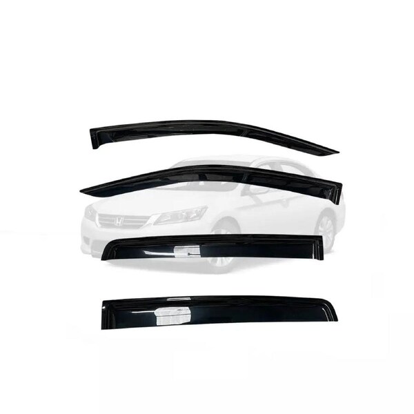 Weathershields, Weather Shields for Honda Jazz 08-14 GE Luxury Window Visors