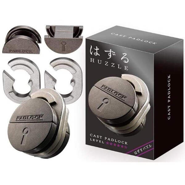 HANAYAMA L5 CAST PUZZLE PADLOCK
