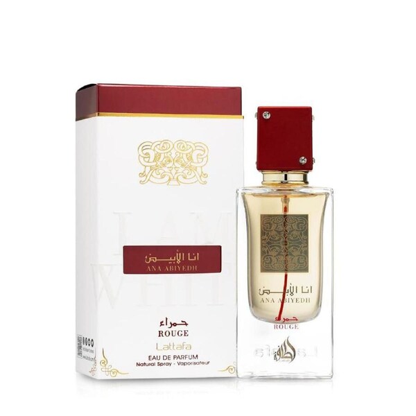 Lattafa I Am White Rouge U Eau De Parfum Spray Perfume Fragrance Unisex 60ml