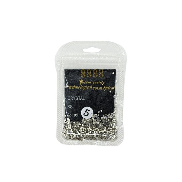8888 - Nail Art Rhinestone Diamond Crystal AB Gold Non Hotfix SS5 1.8mm 1440pcs
