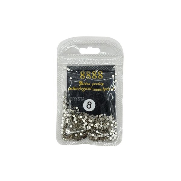 8888 - Nail Art Rhinestone Diamond Crystal AB Gold Non Hotfix SS8 2.3mm 1440pcs