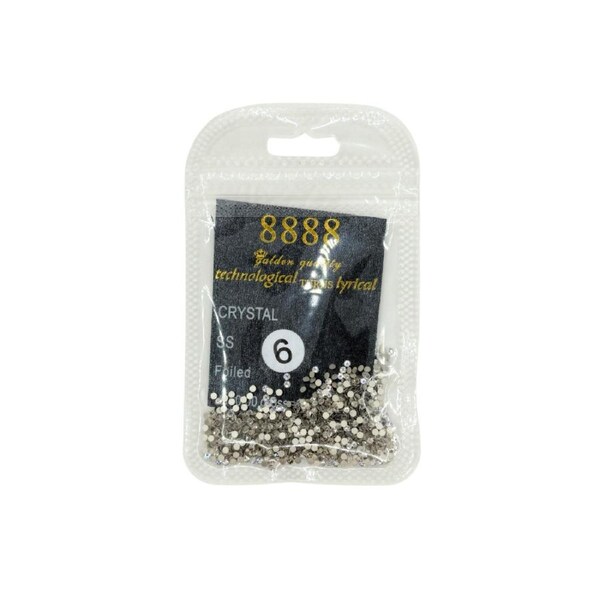 8888 - Nail Art Rhinestone Diamond Crystal AB Gold Non Hotfix SS6 2.0mm 1440pcs