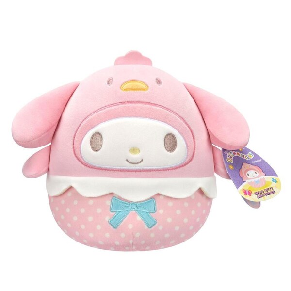 Squishmallows Easter Hello Kitty and Friends My Melody Chick 8 inch Plush