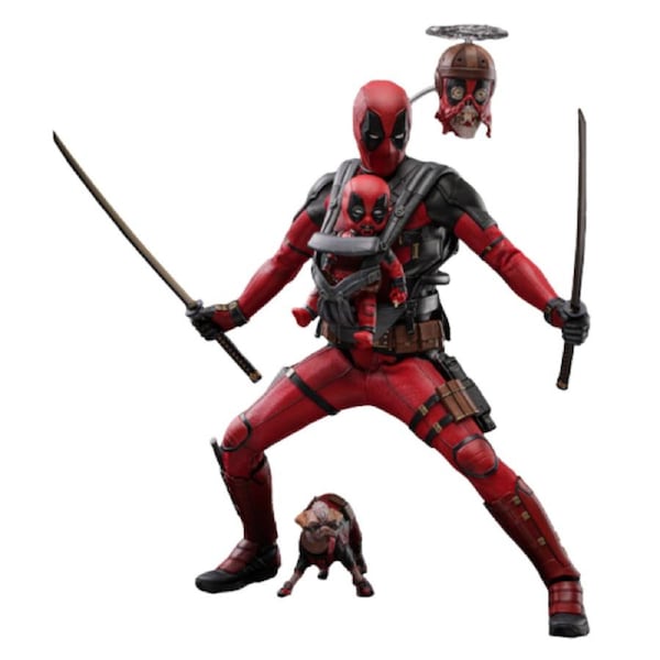 Hot Toys Deadpool and Wolverine: Deadpool 1:6 Scale Collectible Action Figure