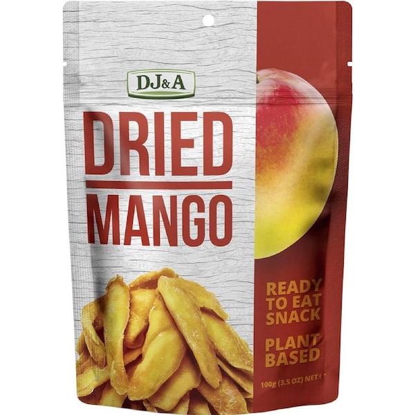 DJ&A Dried Mango 100g (Pack of 10)