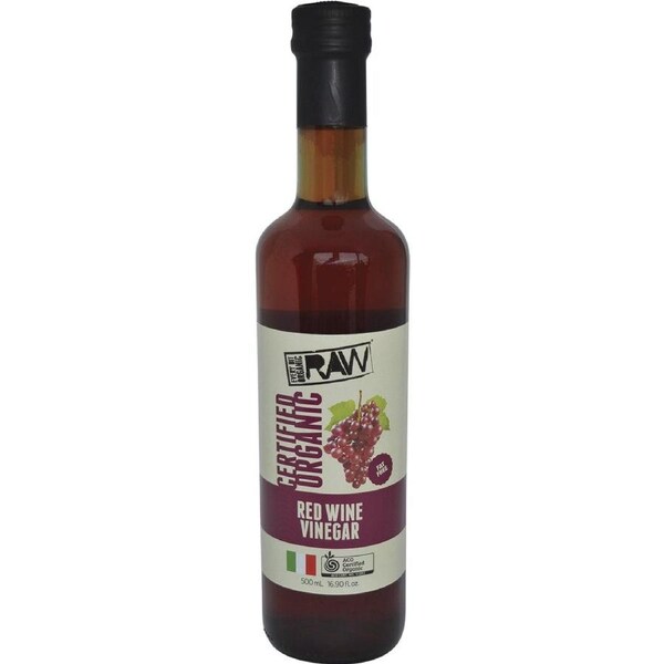 Every Bit Organic Red Wine Vinegar 500ml (Pack of 6)