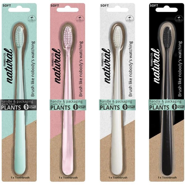 NFco. Bio Toothbrush Soft Single Assortment (Pack of 8)