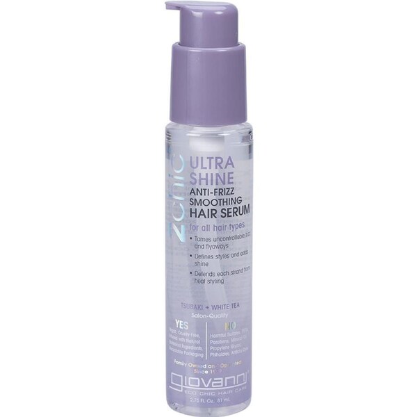 Giovanni Anti-Frizz Smoothing Hair Serum Ultra Shine All Hair 81ml