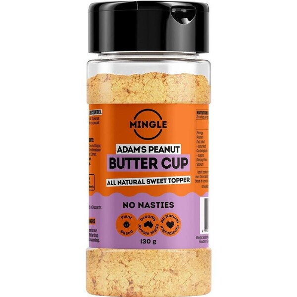 Mingle Adam's Peanut Butter Cup All Natural Sweet Topper 130g