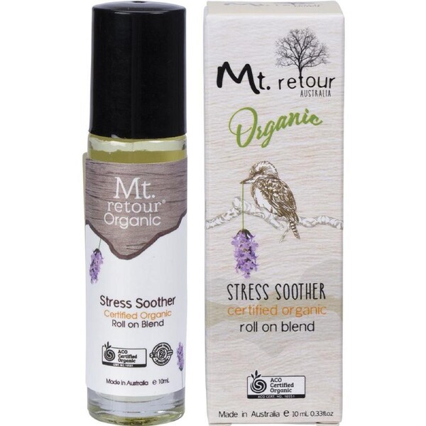 Mt Retour Essential Oil 100% Stress Soother Blend Roll-On 10ml