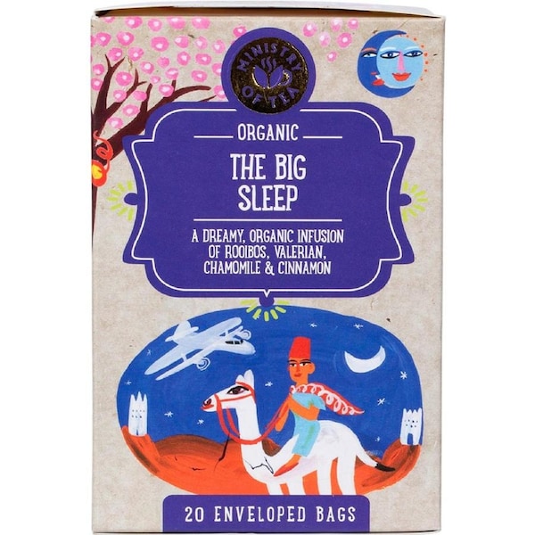 Ministry of Tea Organic The Big Sleep Tea Bags 20 Pack