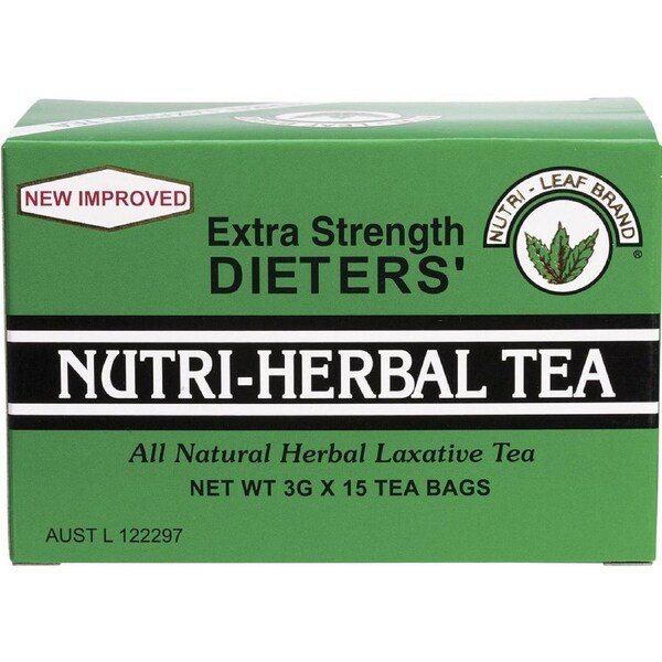 Nutri-Leaf Herbal Tea Bags Dieter's Tea Extra Strength 15 Pack
